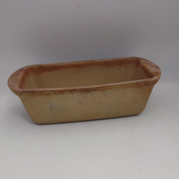 Vtg PAMPERED CHEFF Classic Collection Stoneware Loaf Bread Pan, Family Heritage - Picture 5 of 7